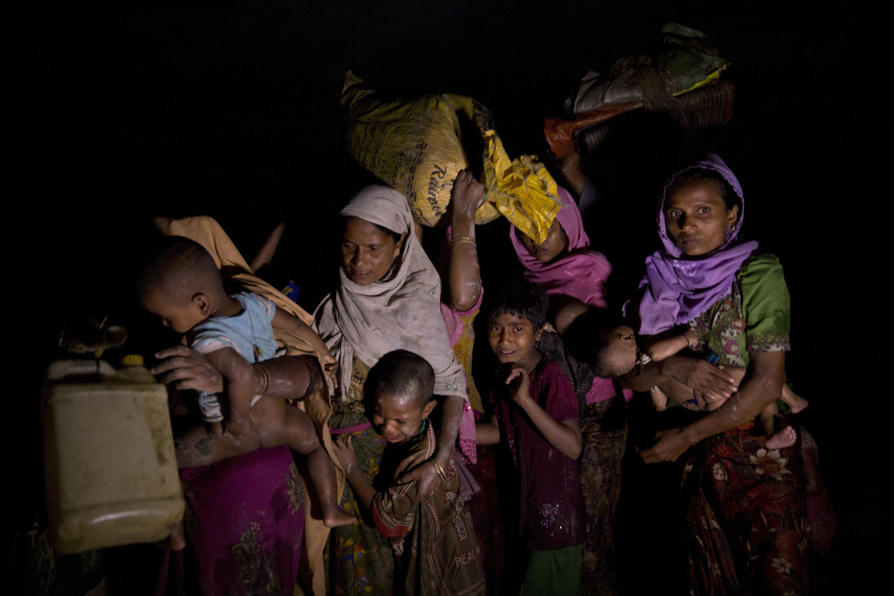 APTOPIX Bangladesh Myanmar Attacks